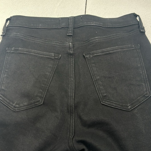 Abercrombie and fitch high rise skinny ankle curv love black jeans size 27/4 - Picture 7 of 8